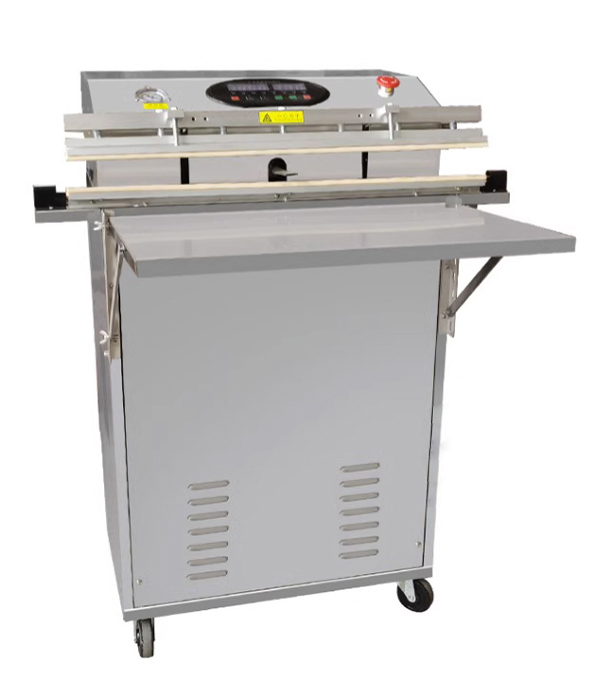Vertical external vacuum packaging machine